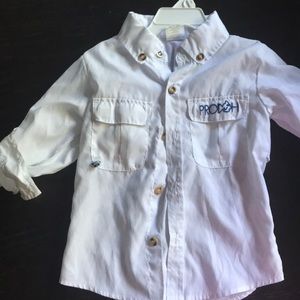 Prodoh Kids White Fishing Shirt